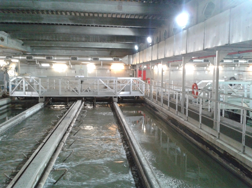 Bezoek aan waterzuiveringsinstallatie Brussel-Noord