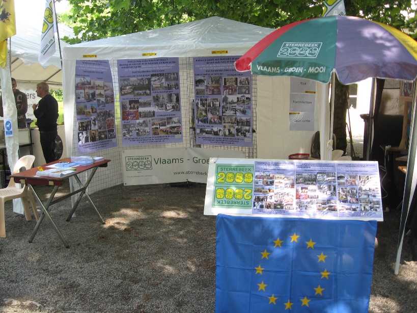 Infostand op de Parkfeesten 2016