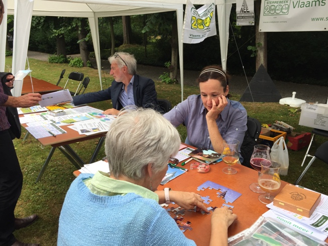 Infostand op de Parkfeesten 2017