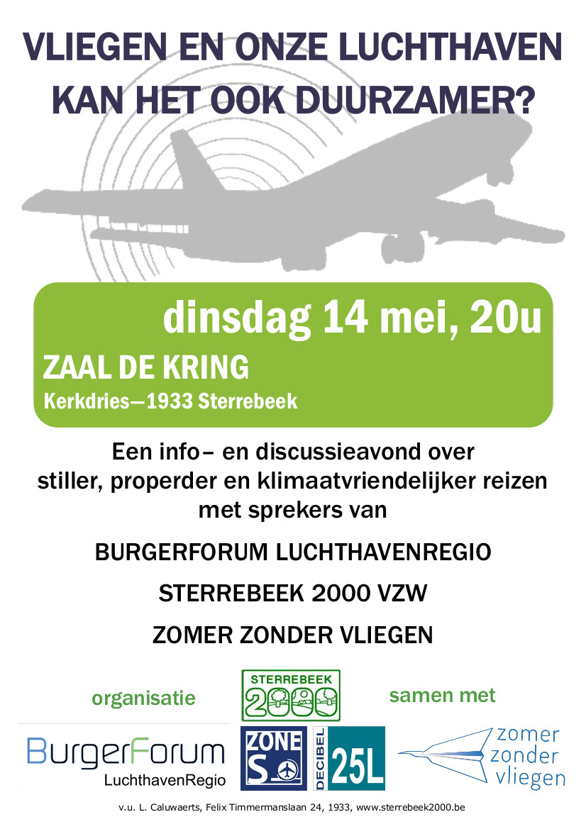 Vliegen en onze luchthaven: kan het ook duurzamer ?