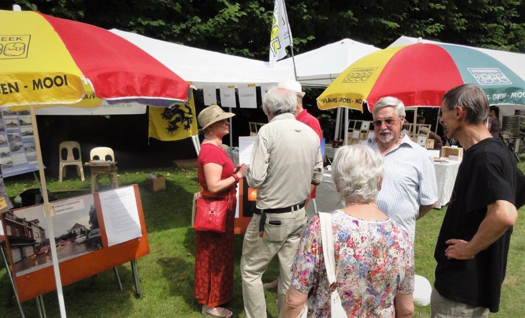 Infostand op de Parkfeesten