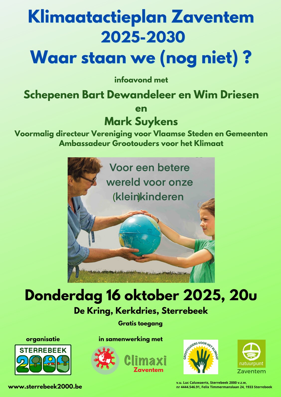 Klimaatactieplan Zaventem 2025-2030: Waar staan we (nog niet) ?